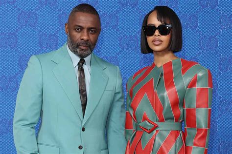 Idris Elba and Wife Sabrina Wear Complementary Ensembles at 